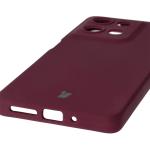 Carcasa Bizon Soft compatibila cu Motorola Moto G75 5G, Dark Purple 4 - lerato.ro