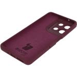 Carcasa Bizon Soft compatibila cu Motorola Moto G75 5G, Dark Purple 5 - lerato.ro