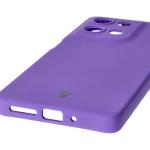Carcasa Bizon Soft compatibila cu Motorola Moto G75 5G, Mov 4 - lerato.ro