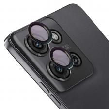 Folie sticla securizata camera foto Bizon Glass Snap Lens compatibila cu Motorola Moto G75 5G, Negru