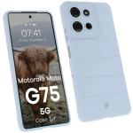 Carcasa Bizon Tur compatibila cu Motorola Moto G75 5G, Light Blue 3 - lerato.ro