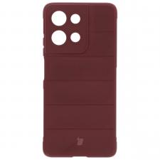 Carcasa Bizon Tur compatibila cu Motorola Moto G75 5G, Dark Purple
