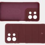Carcasa Bizon Tur compatibila cu Motorola Moto G75 5G, Dark Purple 7 - lerato.ro