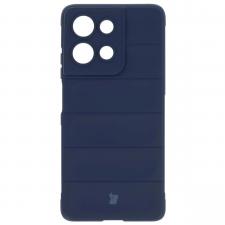 Carcasa Bizon Tur compatibila cu Motorola Moto G75 5G, Dark Blue