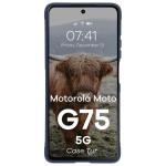Carcasa Bizon Tur compatibila cu Motorola Moto G75 5G, Dark Blue 6 - lerato.ro