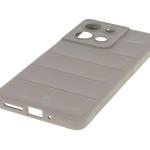 Carcasa Bizon Tur compatibila cu Motorola Moto G75 5G, Light Grey 4 - lerato.ro