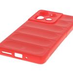 Carcasa Bizon Tur compatibila cu Motorola Moto G75 5G, Rosu 4 - lerato.ro