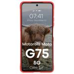 Carcasa Bizon Tur compatibila cu Motorola Moto G75 5G, Rosu 6 - lerato.ro
