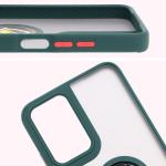 Carcasa Bizon Hybrid Ring compatibila cu Motorola Moto G35 5G, Verde 4 - lerato.ro