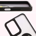 Carcasa Bizon Hybrid Ring compatibila cu Motorola Moto G35 5G, Negru 4 - lerato.ro