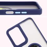Carcasa Bizon Hybrid Ring compatibila cu Motorola Moto G35 5G, Albastru 4 - lerato.ro