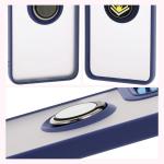 Carcasa Bizon Hybrid Ring compatibila cu Motorola Moto G35 5G, Albastru 5 - lerato.ro
