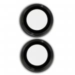 Folie sticla securizata camera foto Bizon Glass Snap Lens compatibila cu Motorola Moto G35 5G, Negru 3 - lerato.ro