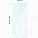 Folie sticla securizata Bizon Glass Clear 2 compatibile cu Motorola Moto G15 / G15 Power / G05 / E15 / G56 5G, Transparent 3 - lerato.ro
