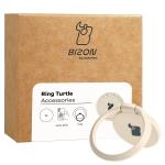 Suport universal pentru telefon Bizon Ring Turtle, Bej 7 - lerato.ro