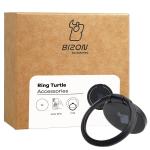 Suport universal pentru telefon Bizon Ring Turtle, Negru 7 - lerato.ro