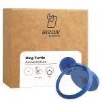 Suport universal pentru telefon Bizon Ring Turtle, Navy Blue 7 - lerato.ro
