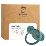 Suport universal pentru telefon Bizon Ring Turtle, Dark Green 7 - lerato.ro