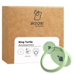 Suport universal pentru telefon Bizon Ring Turtle, Light Green 7 - lerato.ro
