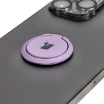 Suport universal pentru telefon Bizon Ring Turtle, Light Purple 5 - lerato.ro