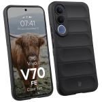 Carcasa Bizon Tur compatibila cu Vivo V70 FE, Negru 3 - lerato.ro