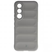 Huse si carcase Vivo V70 FE, Carcasa Bizon Tur compatibila cu Vivo V70 FE, Light Grey, lerato.ro