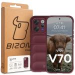 Carcasa Bizon Tur compatibila cu Vivo V70, Dark Purple 9 - lerato.ro