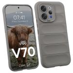 Carcasa Bizon Tur compatibila cu Vivo V70, Light Grey 3 - lerato.ro