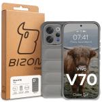 Carcasa Bizon Tur compatibila cu Vivo V70, Light Grey 9 - lerato.ro