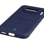 Kit protectie 2 in 1 BizonMobile, Carcasa Bizon Tur si Folie sticla securizata Bizon Glass Edge, compatibil cu Nothing Phone (4a), Dark Blue 5 - lerato.ro