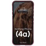 Kit protectie 2 in 1 BizonMobile, Carcasa Bizon Tur si Folie sticla securizata Bizon Glass Edge, compatibil cu Nothing Phone (4a), Dark Purple 7 - lerato.ro