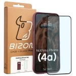 Kit protectie 2 in 1 BizonMobile, Carcasa Bizon Tur si Folie sticla securizata Bizon Glass Edge, compatibil cu Nothing Phone (4a), Dark Purple 11 - lerato.ro