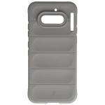 Kit protectie 2 in 1 BizonMobile, Carcasa Bizon Tur si Folie sticla securizata Bizon Glass Edge, compatibil cu Nothing Phone (4a), Light Grey 3 - lerato.ro