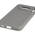 Kit protectie 2 in 1 BizonMobile, Carcasa Bizon Tur si Folie sticla securizata Bizon Glass Edge, compatibil cu Nothing Phone (4a), Light Grey 5 - lerato.ro