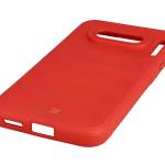 Kit protectie 2 in 1 BizonMobile, Carcasa Bizon Tur si Folie sticla securizata Bizon Glass Edge, compatibil cu Nothing Phone (4a), Rosu 5 - lerato.ro