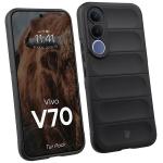 Kit protectie 2 in 1 BizonMobile, Carcasa Bizon Tur si Folie sticla securizata Bizon Glass Edge, compatibil cu Vivo V70, Negru 4 - lerato.ro