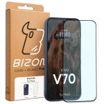Kit protectie 2 in 1 BizonMobile, Carcasa Bizon Tur si Folie sticla securizata Bizon Glass Edge, compatibil cu Vivo V70, Dark Blue 11 - lerato.ro