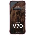 Kit protectie 2 in 1 BizonMobile, Carcasa Bizon Tur si Folie sticla securizata Bizon Glass Edge, compatibil cu Vivo V70, Dark Purple 7 - lerato.ro