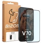 Kit protectie 2 in 1 BizonMobile, Carcasa Bizon Tur si Folie sticla securizata Bizon Glass Edge, compatibil cu Vivo V70 FE, Negru 11 - lerato.ro