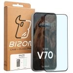 Kit protectie 2 in 1 BizonMobile, Carcasa Bizon Tur si Folie sticla securizata Bizon Glass Edge, compatibil cu Vivo V70, Light Grey 11 - lerato.ro