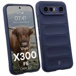 Carcasa Bizon Tur compatibila cu Vivo X300 FE, Dark Blue 3 - lerato.ro