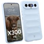 Carcasa Bizon Tur compatibila cu Vivo X300 FE, Light Blue 3 - lerato.ro