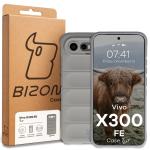 Carcasa Bizon Tur compatibila cu Vivo X300 FE, Light Grey 9 - lerato.ro