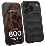 Kit protectie 2 in 1 BizonMobile, Carcasa Bizon Tur si Folie sticla securizata Bizon Glass Edge, compatibil cu Honor 600 / 600 Pro, Negru 4 - lerato.ro