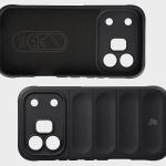 Kit protectie 2 in 1 BizonMobile, Carcasa Bizon Tur si Folie sticla securizata Bizon Glass Edge, compatibil cu Honor 600 / 600 Pro, Negru 8 - lerato.ro