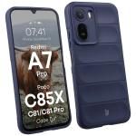 Carcasa Bizon Tur compatibila cu Xiaomi Redmi A7 Pro / Poco C81 / Poco C81 Pro / C85x, Dark Blue 3 - lerato.ro