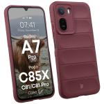 Carcasa Bizon Tur compatibila cu Xiaomi Redmi A7 Pro / Poco C81 / Poco C81 Pro / C85x, Dark Purple 3 - lerato.ro
