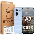 Carcasa Bizon Tur compatibila cu Xiaomi Redmi A7 Pro / Poco C81 / Poco C81 Pro / C85x, Light Blue 9 - lerato.ro