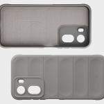 Carcasa Bizon Tur compatibila cu Xiaomi Redmi A7 Pro / Poco C81 / Poco C81 Pro / C85x, Light Grey 7 - lerato.ro