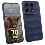 Carcasa Bizon Tur compatibila cu Motorola Edge 70 Pro, Dark Blue 3 - lerato.ro